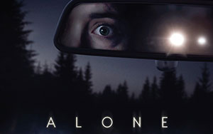 Official poster of horror-drama film, `Alone 2020`